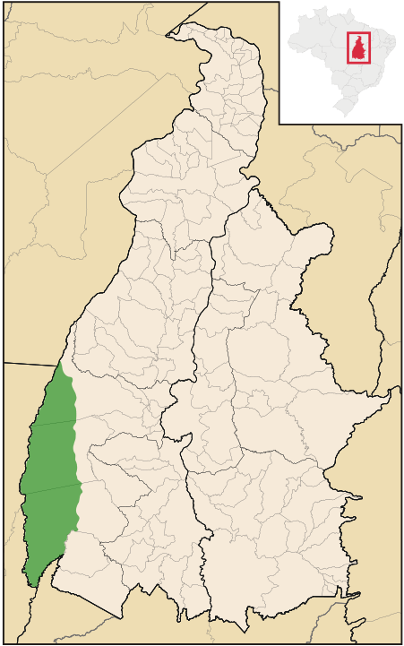 Bananal Island location map