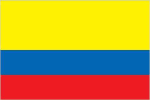 Official flag of Colombia