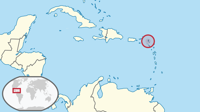 Saint Martin location map