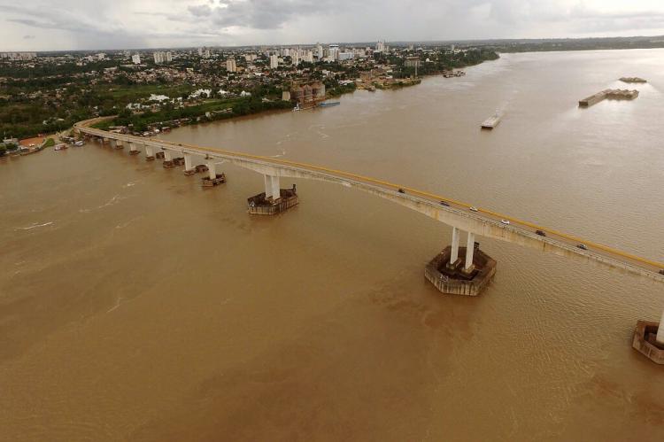Abunã Bridge over the Madeira River, Rondônia, Brazil