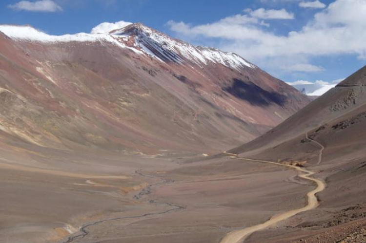 Paso de Agua Negra, Argentine side
