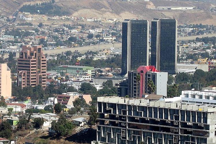 Skyscrapers of Tijuana, Mexico