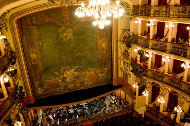 Teatro Amazonas, interior view (Manaus, Brazil)