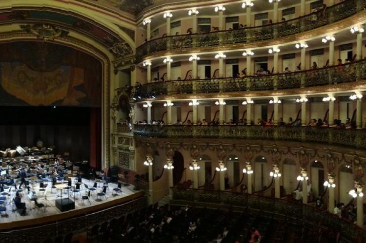 Teatro Amazonas, interior view (Manaus, Brazil)