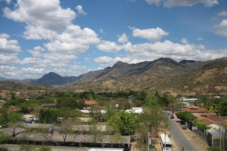 View of Anamoros, El Salvador