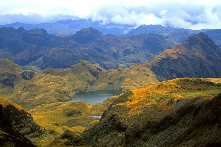 Andes panorama, Papallacta, Ecuador