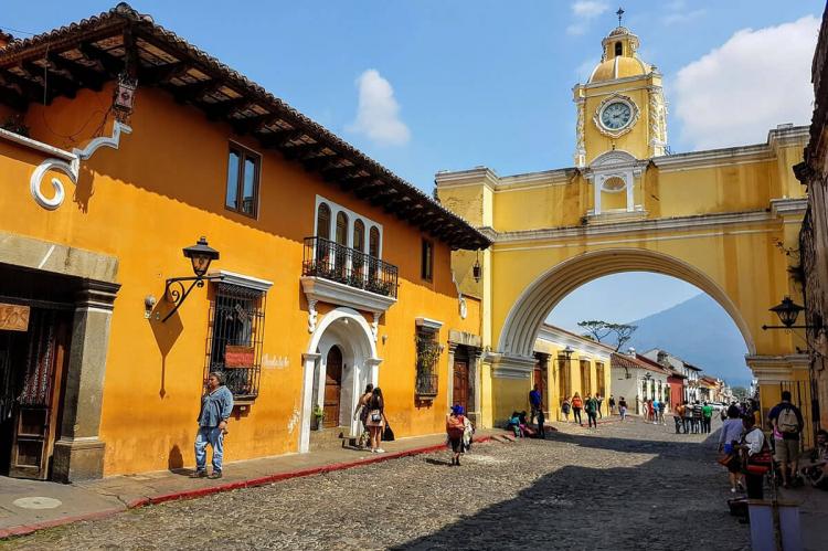 Street arch, Antigua Guatemala