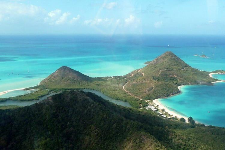 Antigua panorama, Leeward Islands