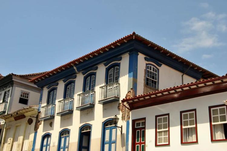 Houses in Diamantina, Brazil