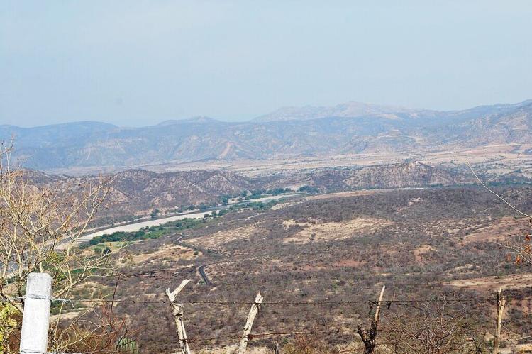 A view of the Balsas River in Guerrero, Mexico