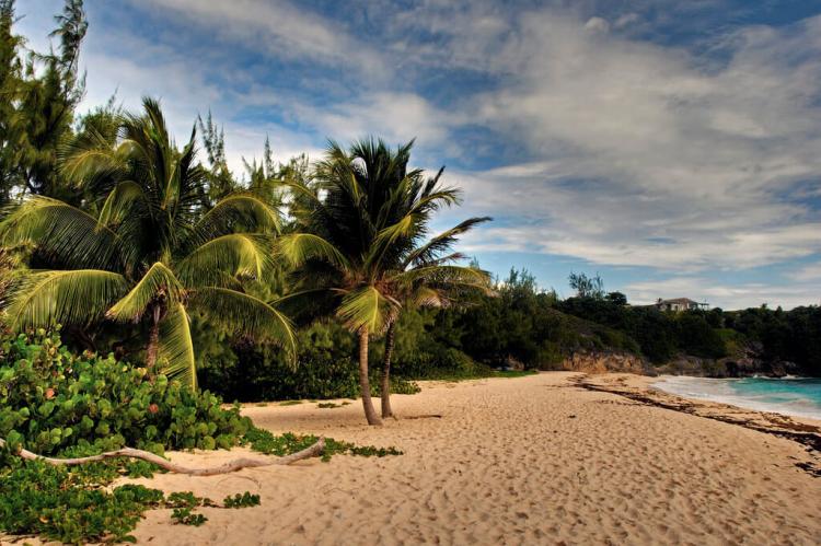 Barbados secluded beach