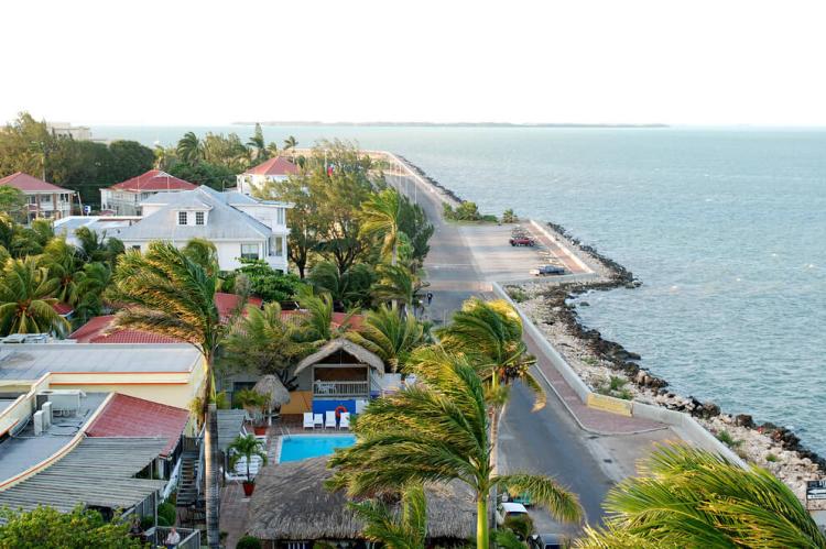 Belize City coast view