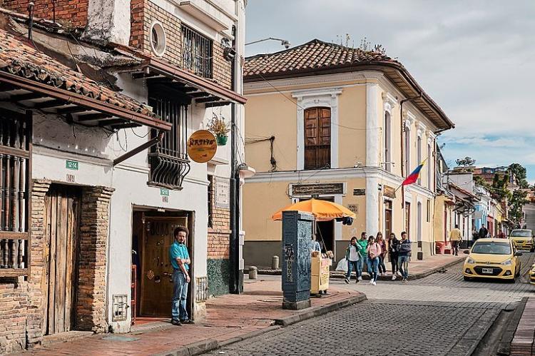 Street scene, Bogota, Colombia