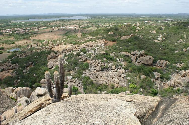 Panorama of the Borborema Plateau, Brazil