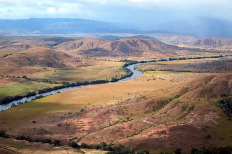 Ireng River (Rio Mau), Guyana-Brazil border