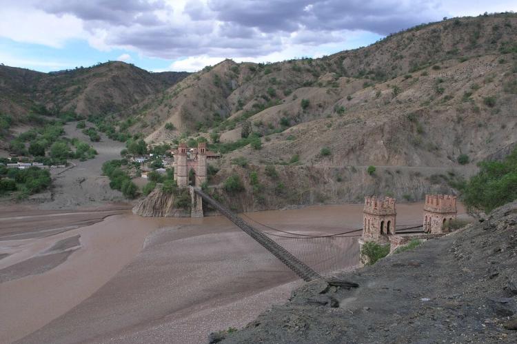 Bridge over the Pilcomayo River - Puente Sucre, Bolivia