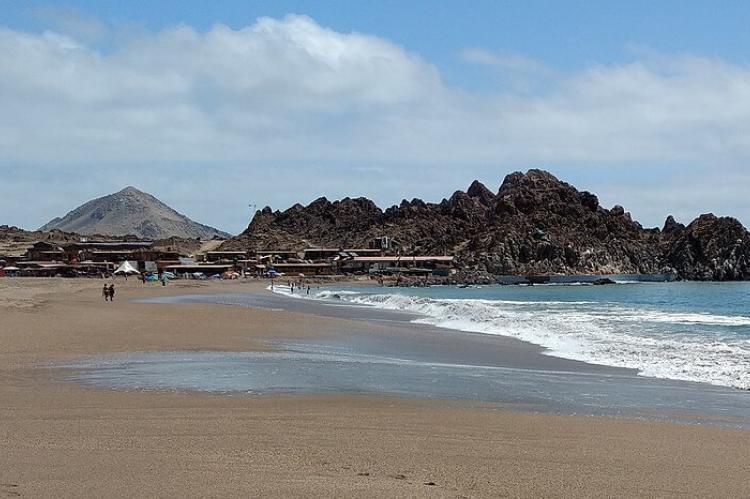 Village of Caleta Pan de Azúcar in 