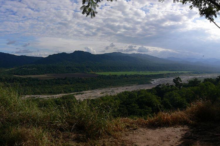 View of San Lorenzo River in Calilegua National Park, Jujuy, Argentina