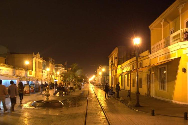 Baquedano Street and Arturo Prat Square, Iqueque, Chile
