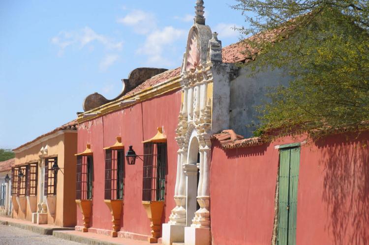 Calle Zamora in Coro, Venezuela