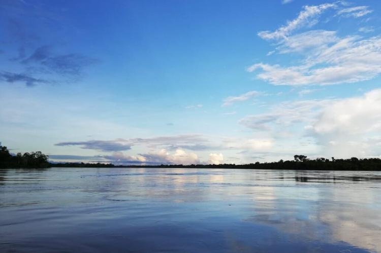 Caquetá River panorama, Colombia