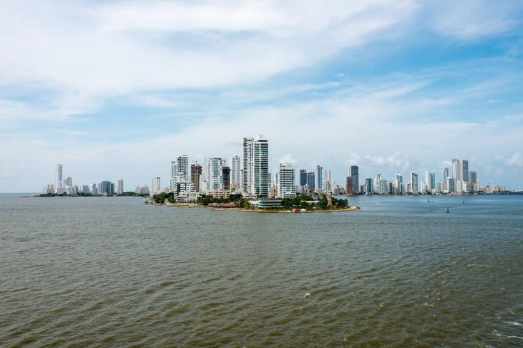Skyline of Cartagena, Colombia