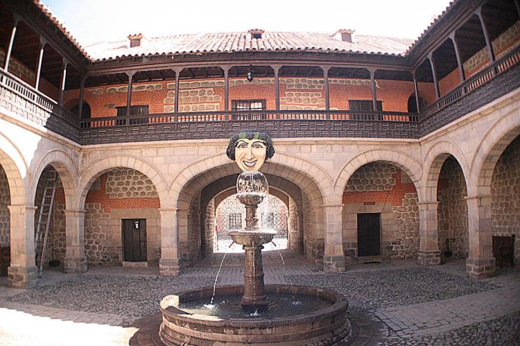 Patio at Casa de la Moneda, Potosí, Bolivia