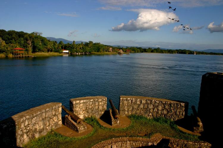 Castillo de San Felipe at Rio Dulce, Guatemala