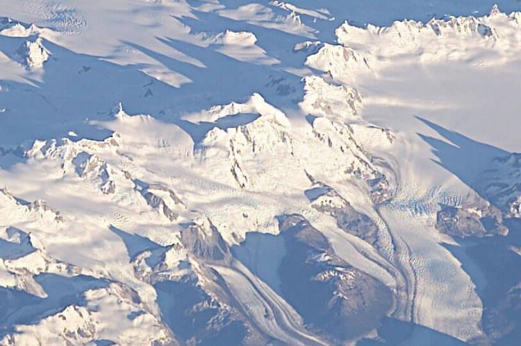 Cerro Arenales, Campo de Hielo Norte, Chile By NASA