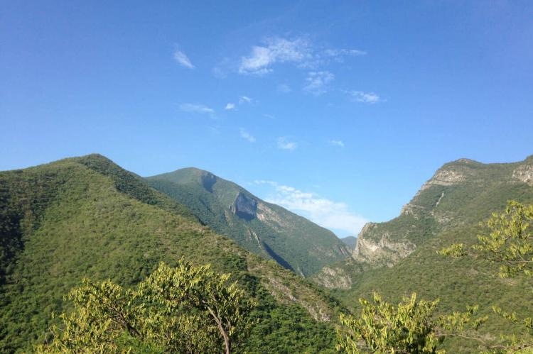 Hills of the Sierra Madre Oriental, Mexico