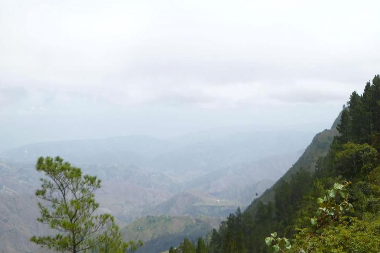 Chaîne de la Selle panorama, Haiti