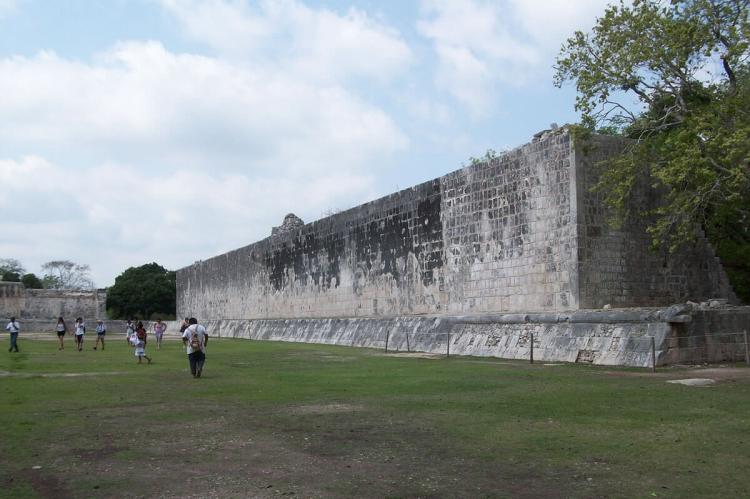 Ball court, Chichen-Itza, Mexico