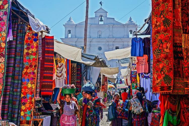 Market in Chichicastenango, Guatemala