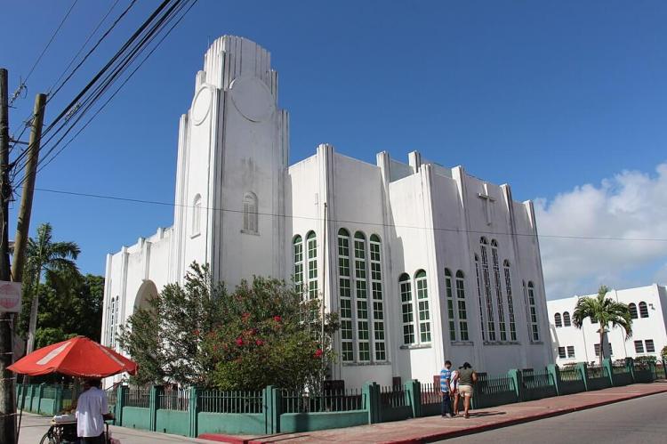 Church in Belize City, Belize