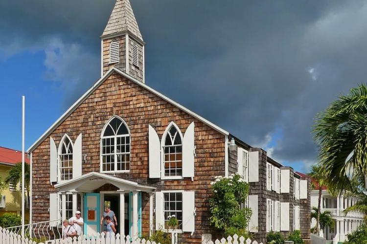 Church in Philipsburg, St Maarten