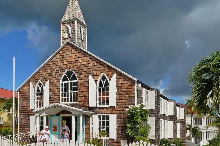 Church in Philipsburg, St Maarten