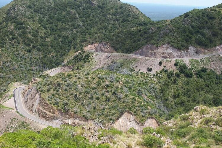 Mountain circuit in the vicinity of the City of San Luis, Province of San Luis, Argentina