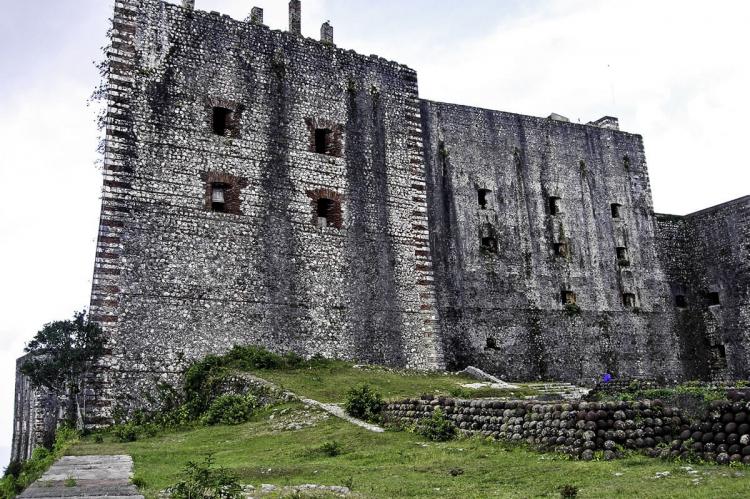 Back wall of Citadelle Laferrière, Haiti