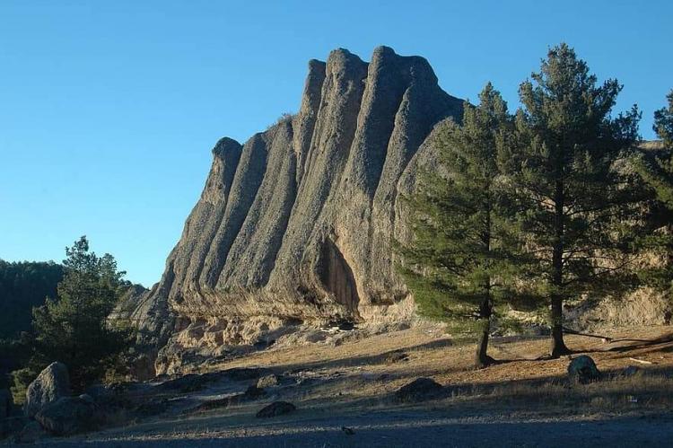 Rock structure, Copper Canyon, Creel, Mexico