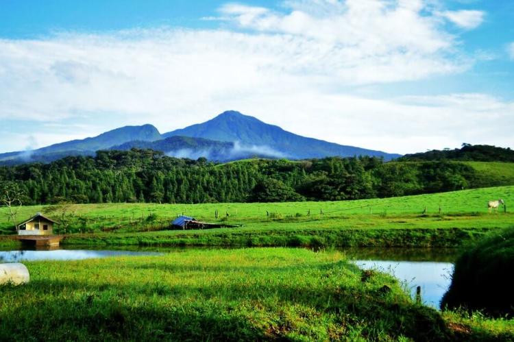 Costa Rica countryside panorama