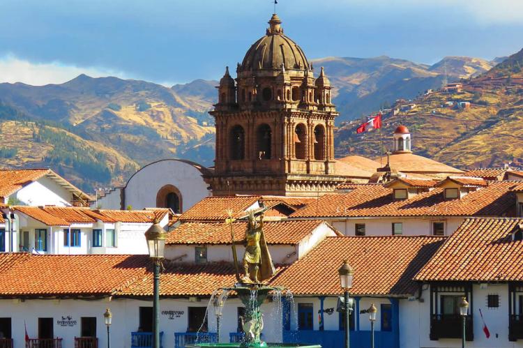 Cityscape of Cuzco, Peru
