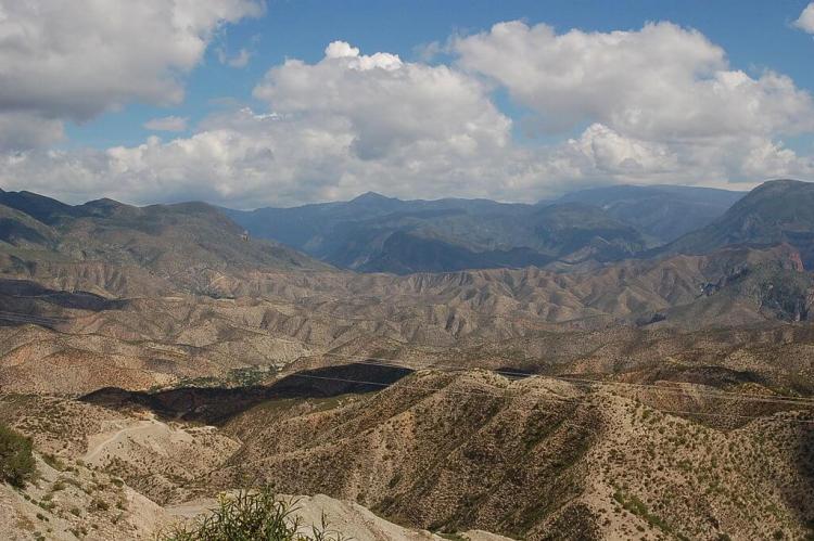 Mountain desert, Sierra Gorda de Queretaro, Mexico