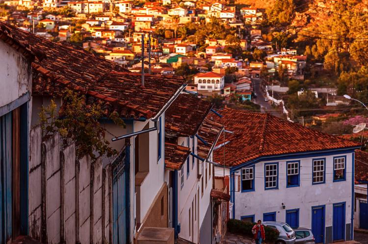 View of Diamantina, Brazil