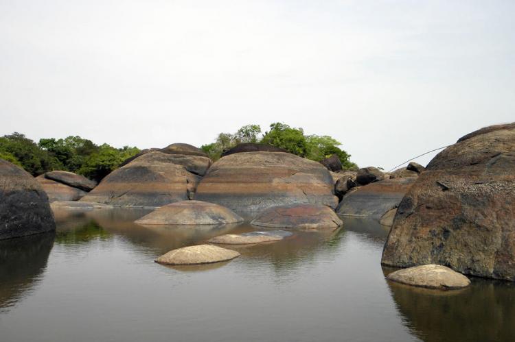 Gigantic rocks, El Tuparro National Natural Park, Colombia