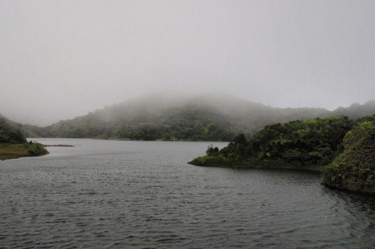 Freshwater lake in Morne Trois Pitons National Park, Dominica