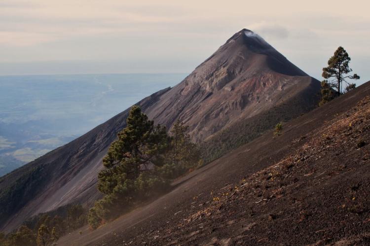 Volcán de Fuego from Acatenango, Guatemala