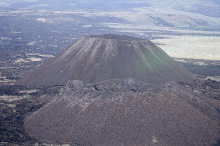 Volcano in the Galapagos