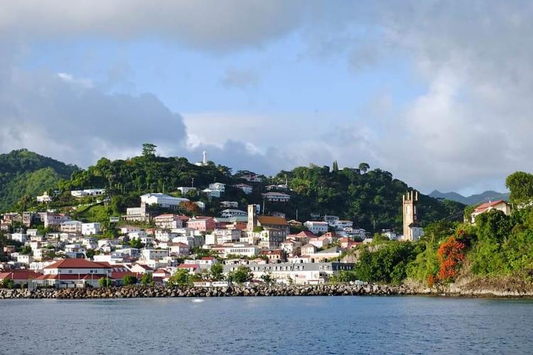 Grenada panorama, West Indies