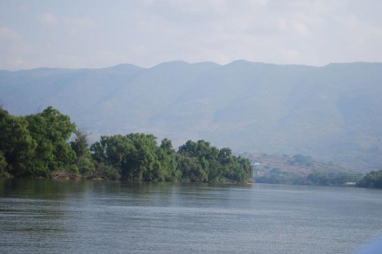 Grijalva River near Chiapa de Corzo, Chiapas, Mexico