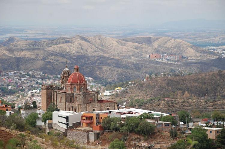 Aerial view of Guanajuato, Mexico